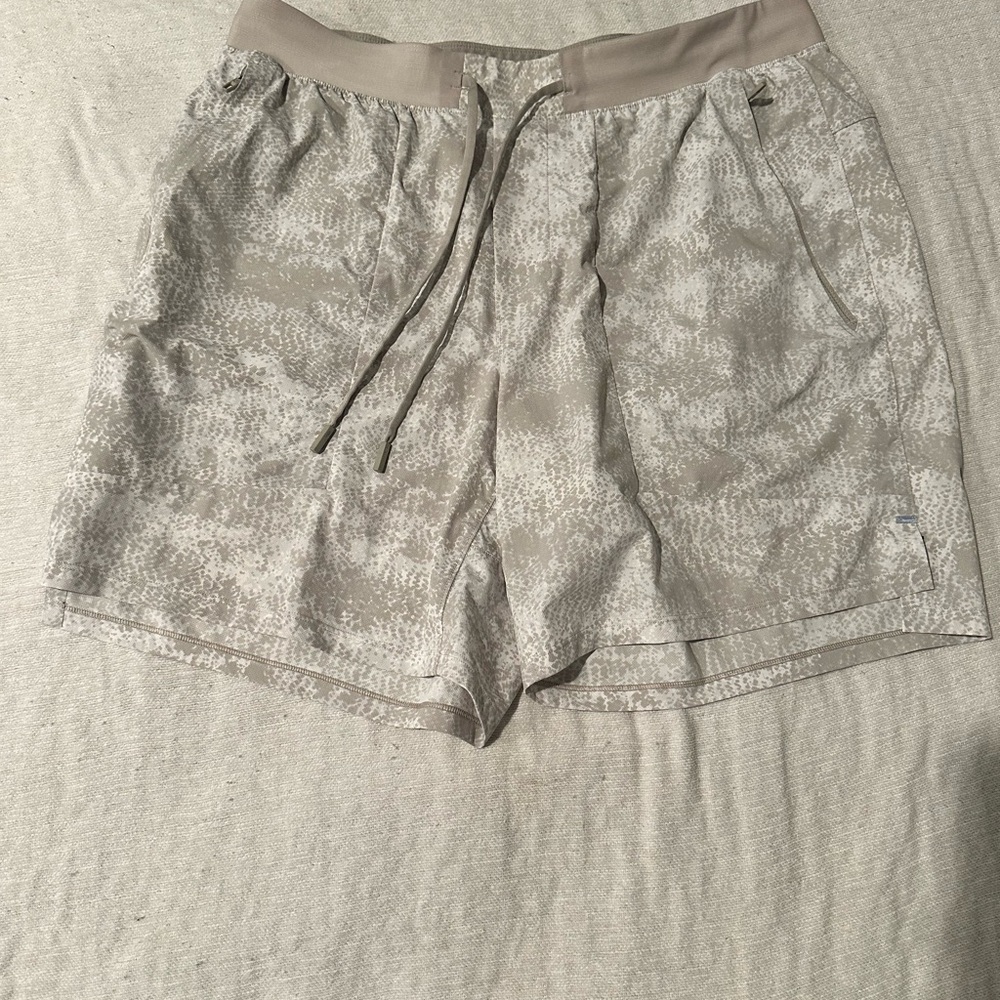 Lululemon Men’s “License to Train” shorts. XL, 7inches, linerless